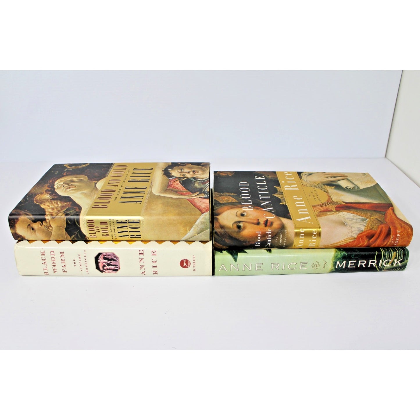 Anne Rice- Vampire/ Mayfair Lot of 4 books, All 1st Editions, Like New HC/ DJ