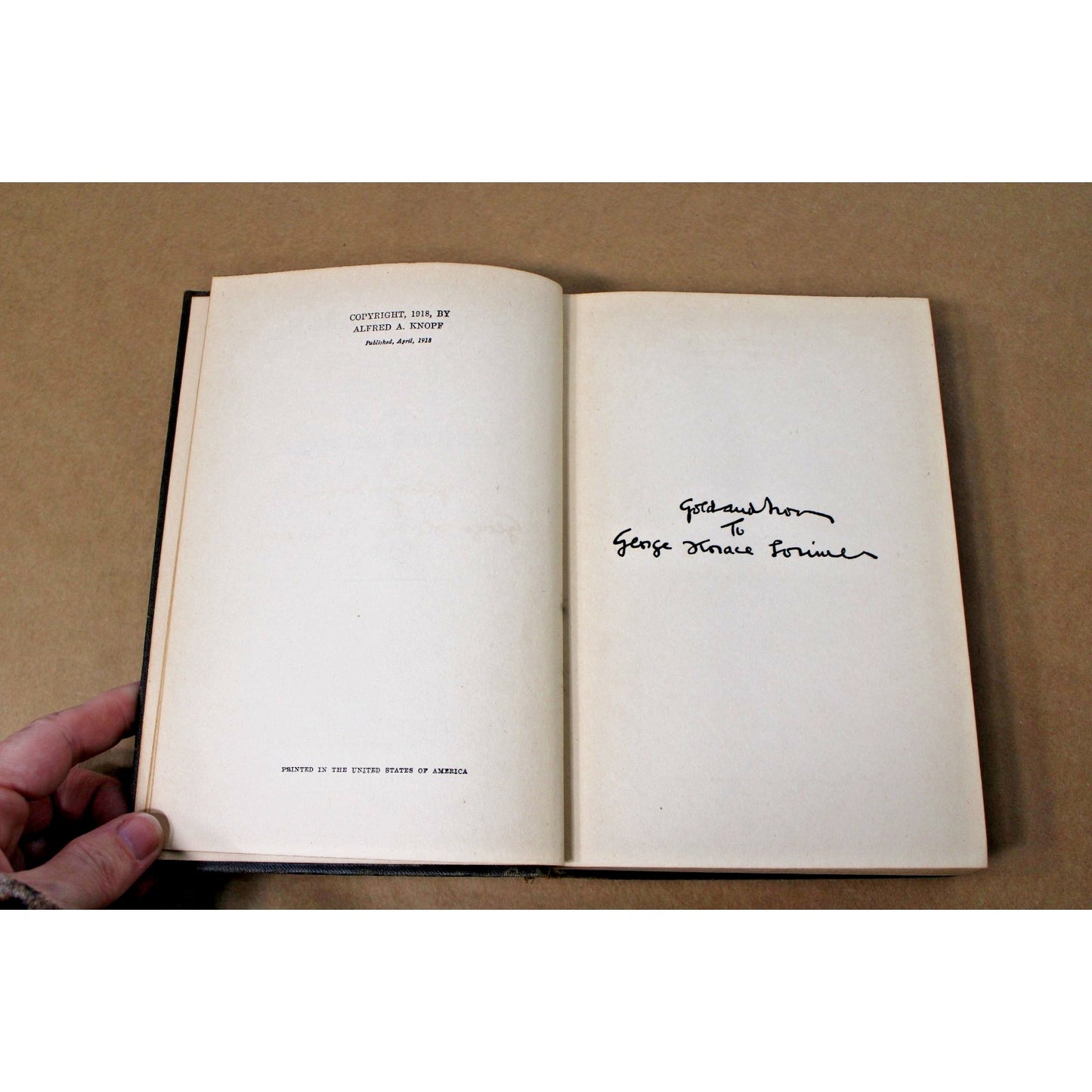 2 VTG Books The Silver Star by Jackson Gregory, Gold And Iron by J. Hergesheimer