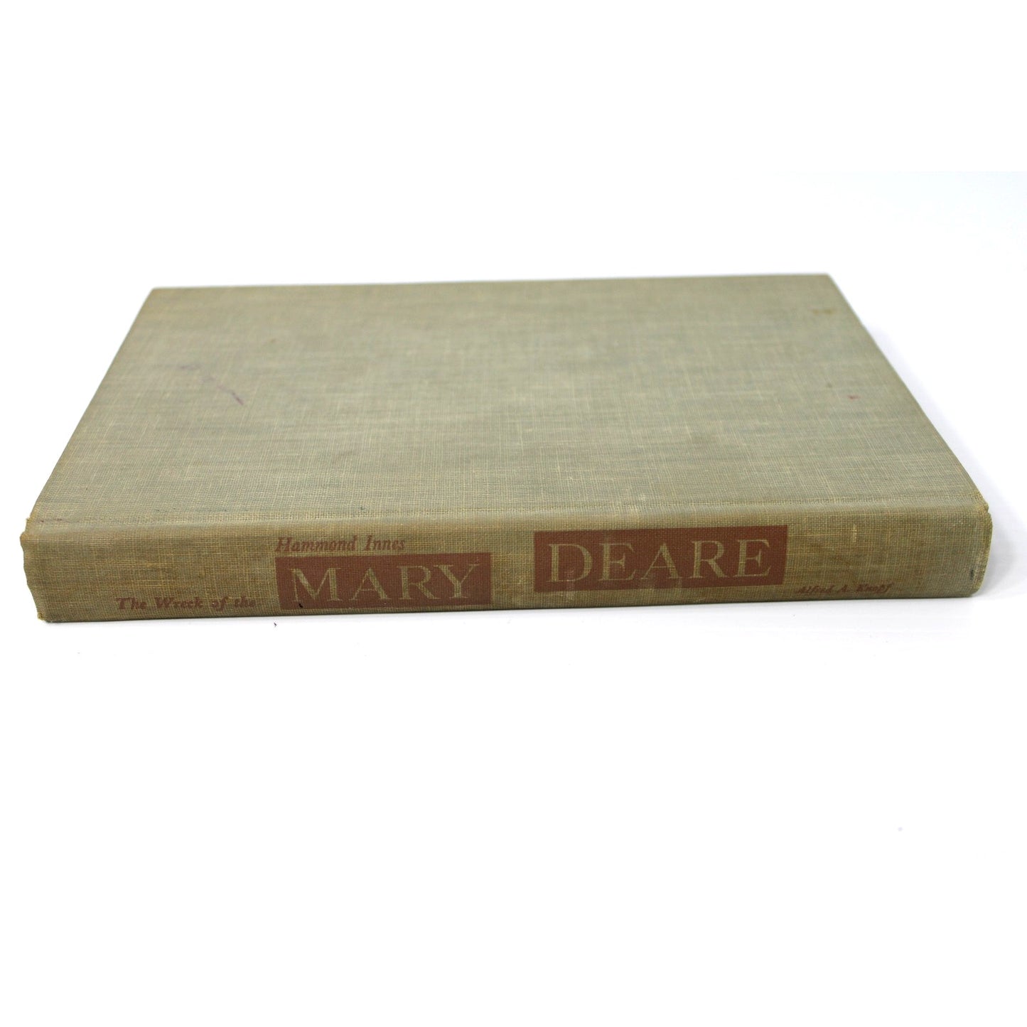 The Wreck Of The Mary Deare A Story of the Sea- Hammond Innes 1956 Mystery Novel