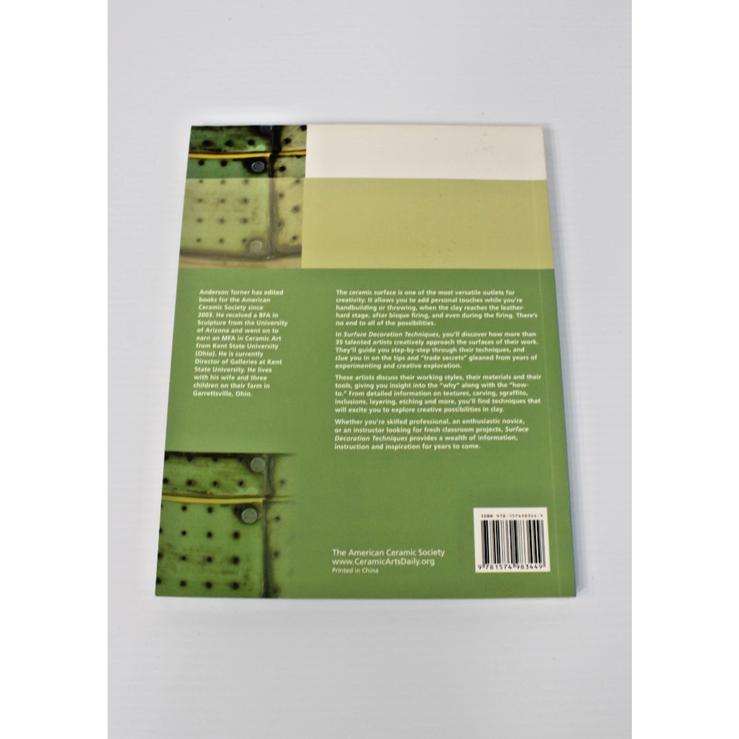 Surface Decoration Techniques: Ceramic Arts Handbook, American Ceramic Society