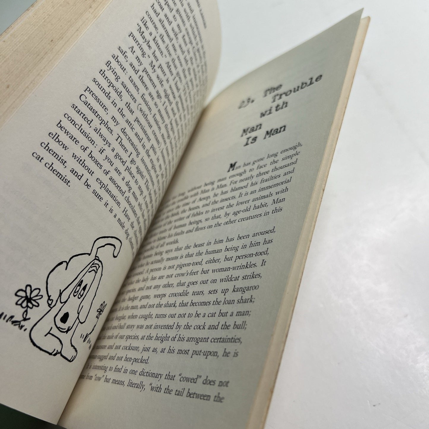 Vintage Paperback Lanterns and Lances by James Thurber 1962 Illustrated