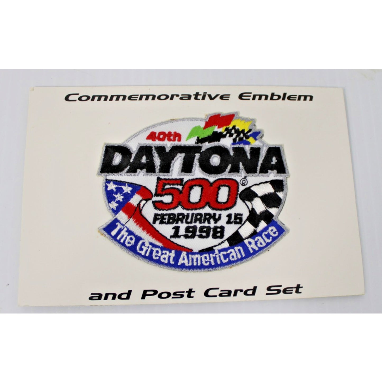 Daytona 500 40th Annual February 15, 1998 Program and Souvenirs-Lot of 6 Vintage