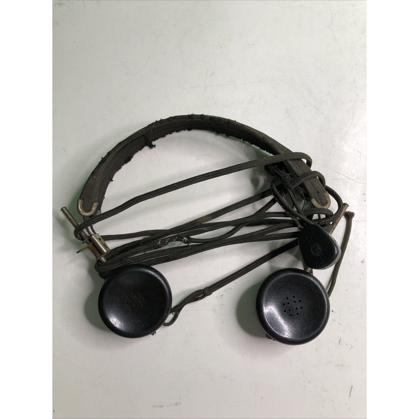 Vintage Mackay Radio Headphones Head Phones
