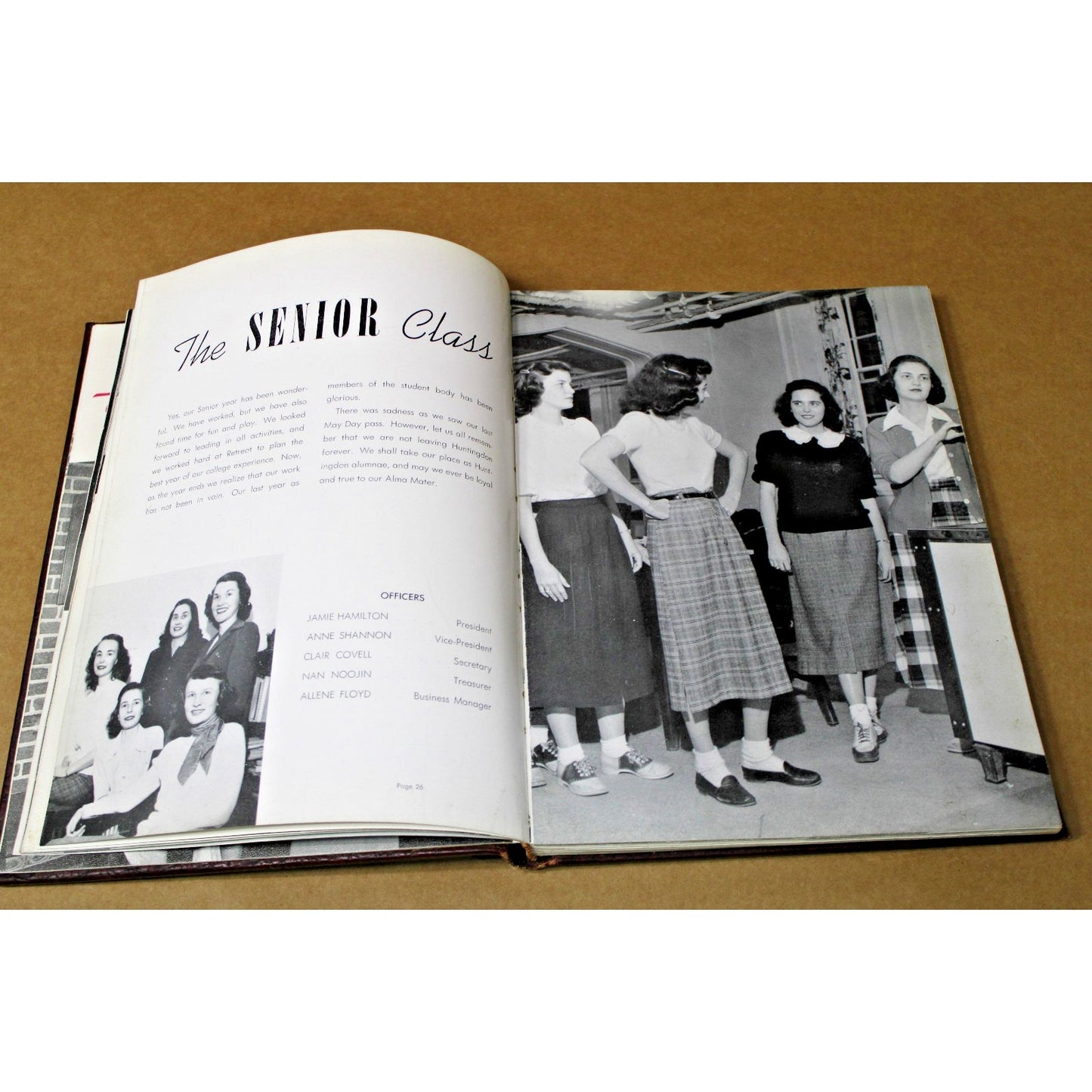 1949 Huntingdon Womens College Montgomery, Alabama Bells & Pomegranates Yearbook