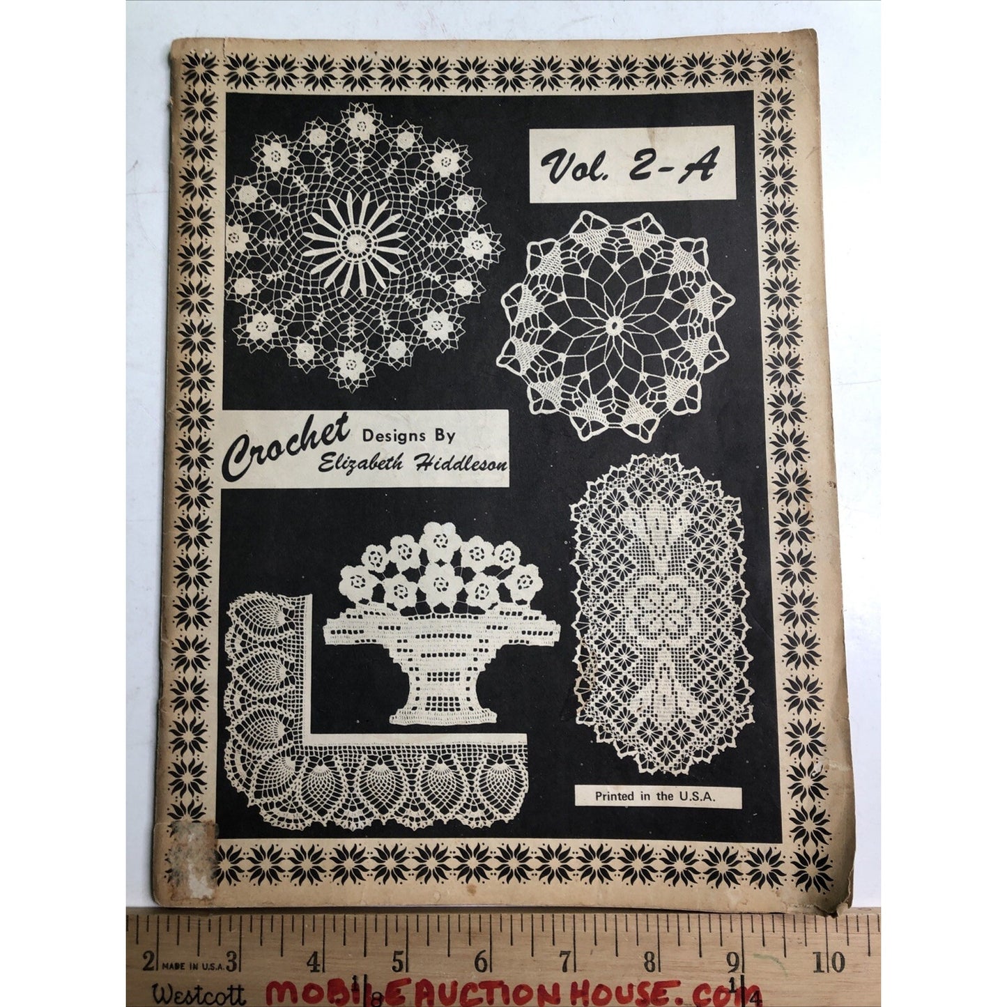 Crochet Designs by Elizabeth Hiddleson Vol 2-A Craft Pattern Booklet