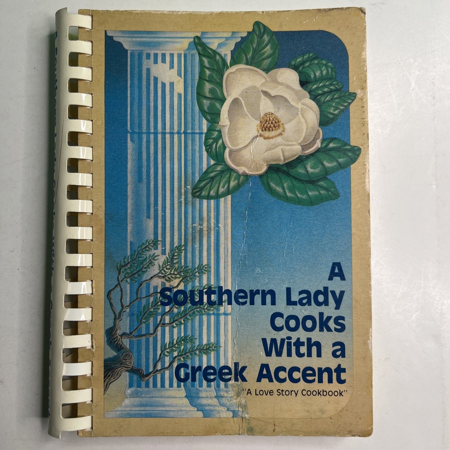Southern Lady Cooks with a Greek Accent Sophia Clikas SIGNED Mobile AL Cookbook