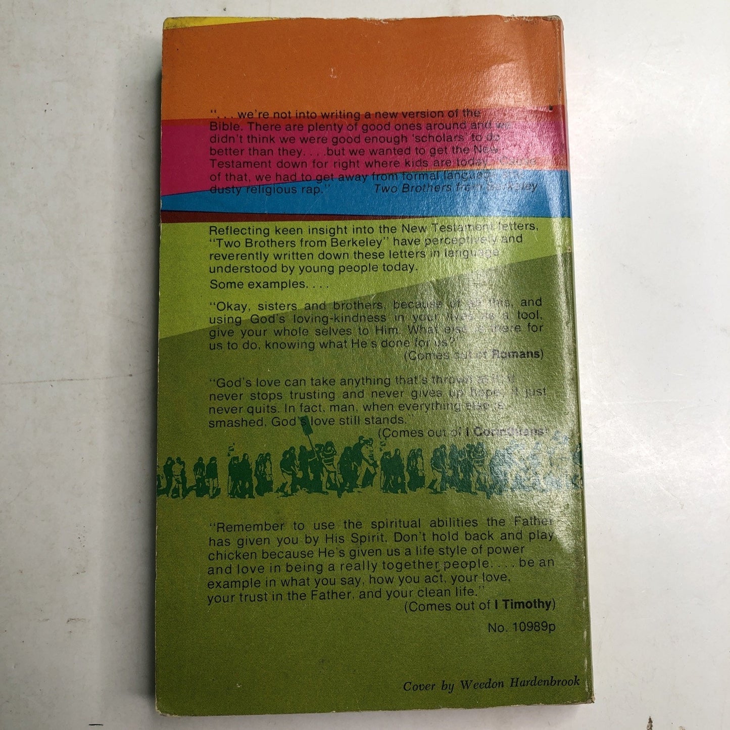 Letters to Street Christians by Two Brothers from Berkeley 1971 PB Hippie Bible