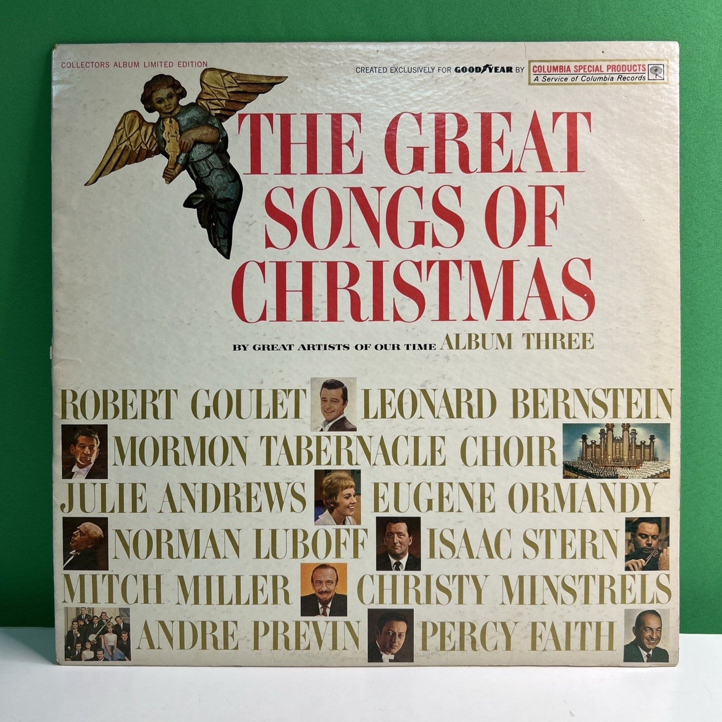 The Great Songs Of Christmas Album Three Columbia For Goodyear Collectors 1963