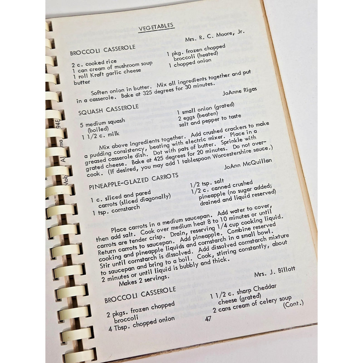 Vintage West End Baptist Christian School Mobile AL Community Cookbook 1970s