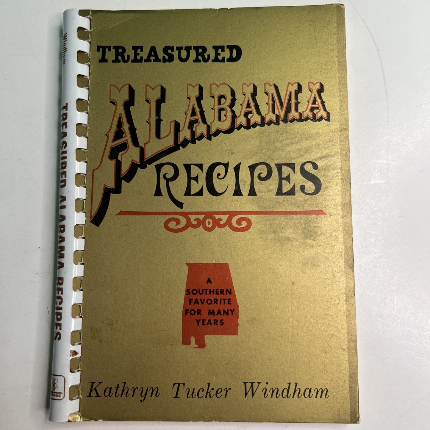 Treasured Alabama Recipes 1967 Cookbook KATHRYN TUCKER WINDHAM 1979 Ninth Print