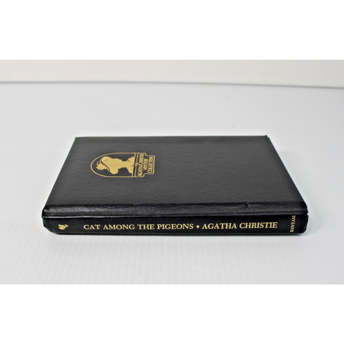 Lot of 2 Agatha Christie Mystery Collection Books, Leatherette Bound