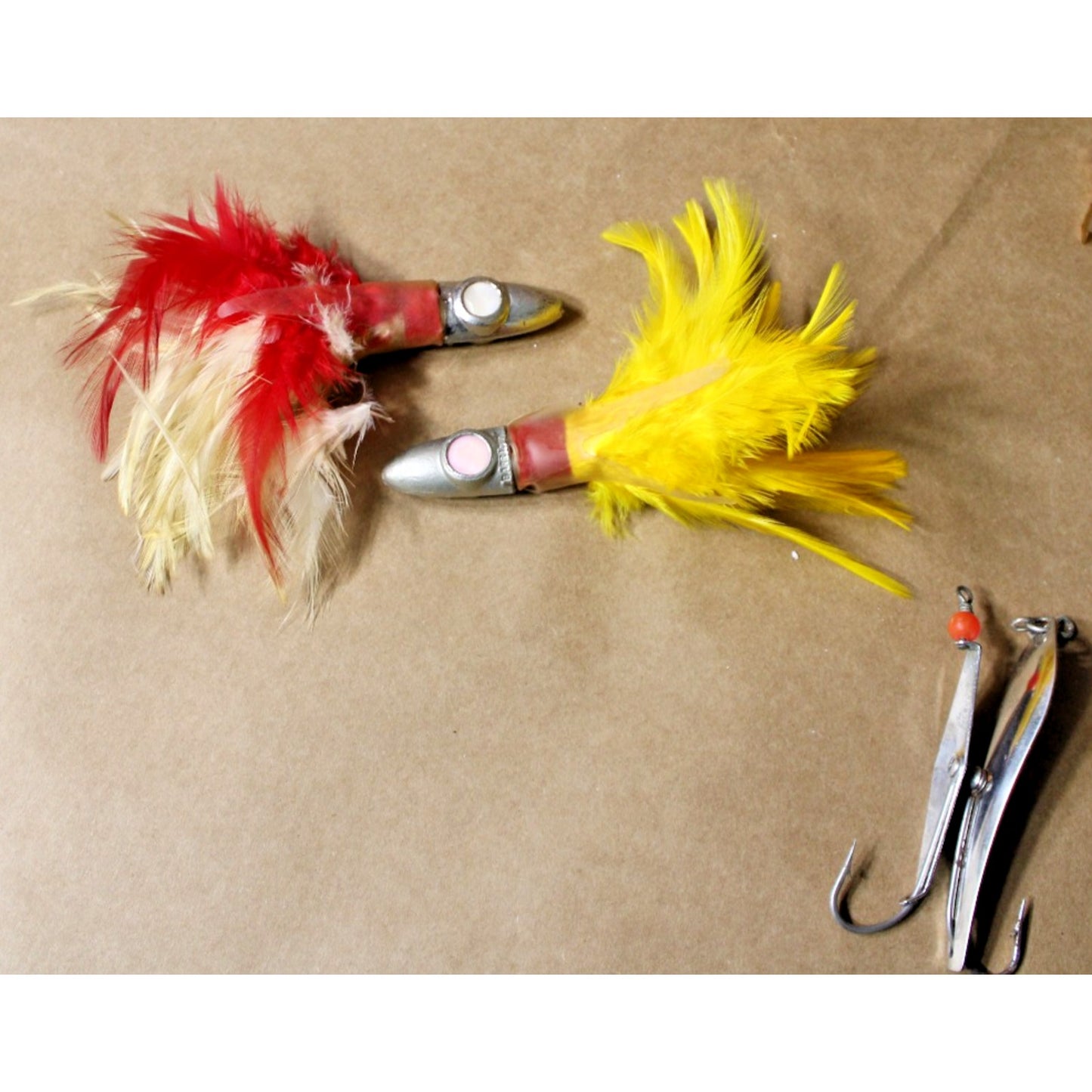 Lot Of Vintage Saltwater Fishing Lures Spoons Deep Sea Tuna Trolling