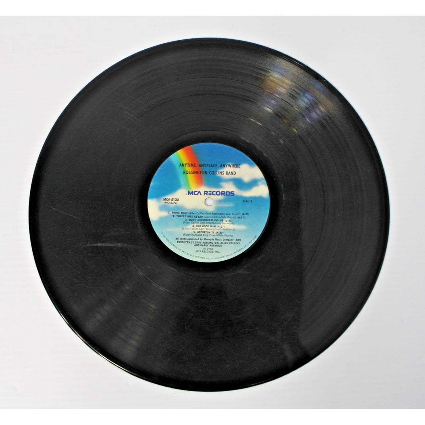 Rossington Collins Band- Anytime, Anyplace, Anywhere, 1980 MCA 5130 Gatefold- VG