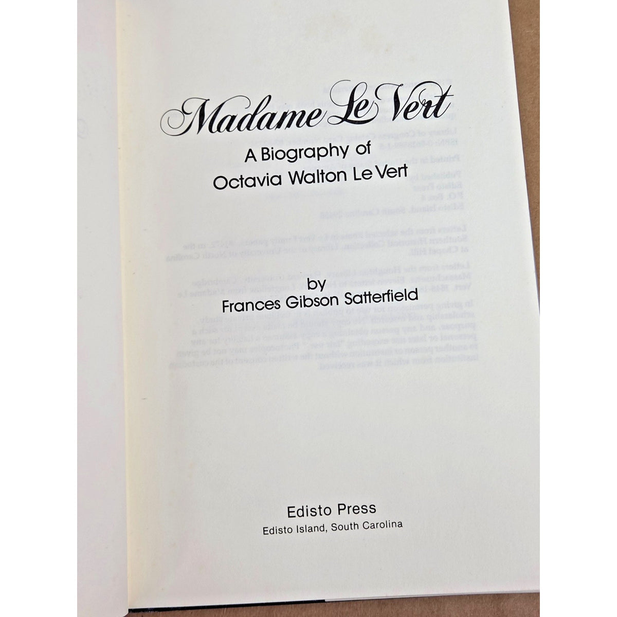 Rare Octavia Walton Le Vert Book Lot- Mobile Alabama AL History Collection