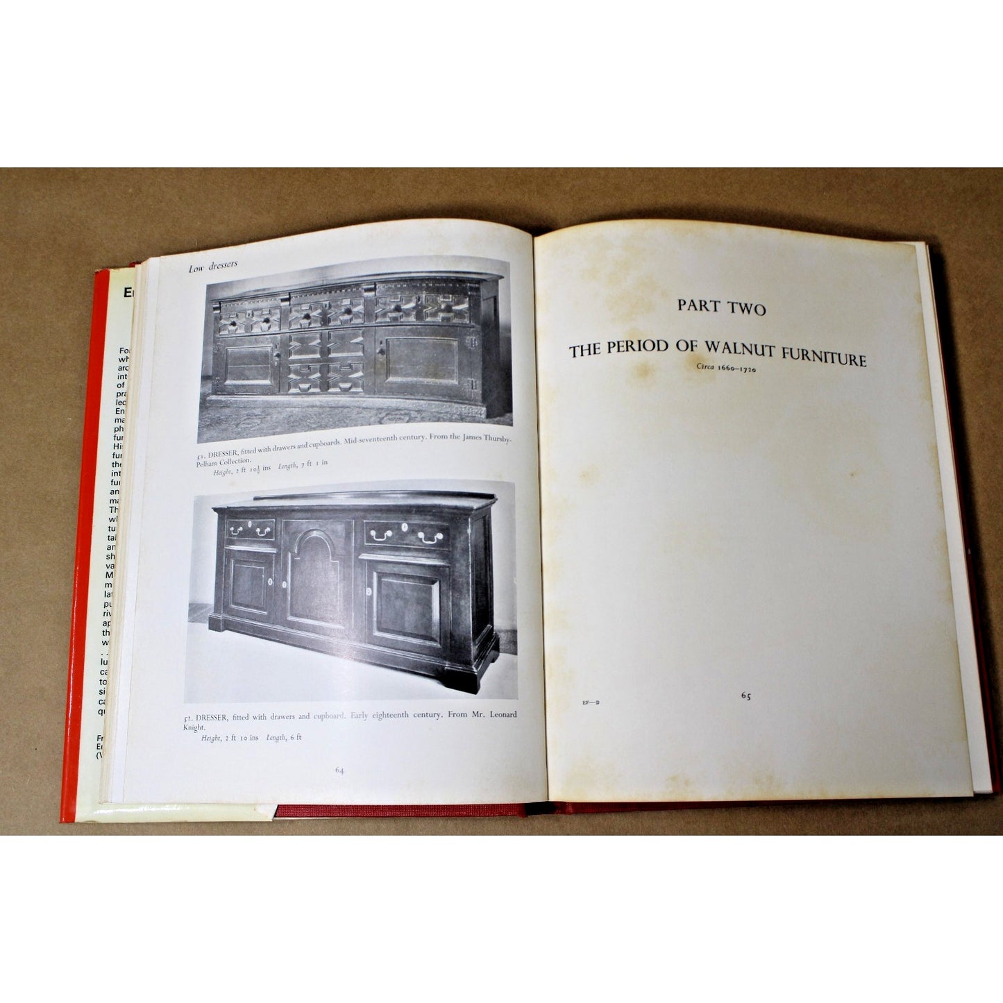 English Furniture by John C.Rogers, Country Life 3rd Revised Edition, 1967