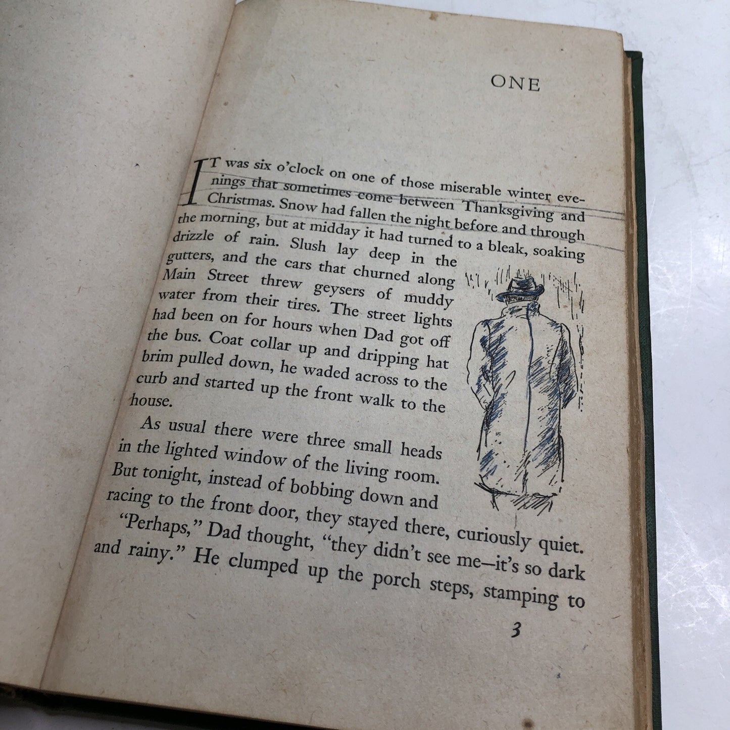 Skippy’s Family *SIGNED* HC by Stephen W. Meader 1945 Illustrated Ex Library