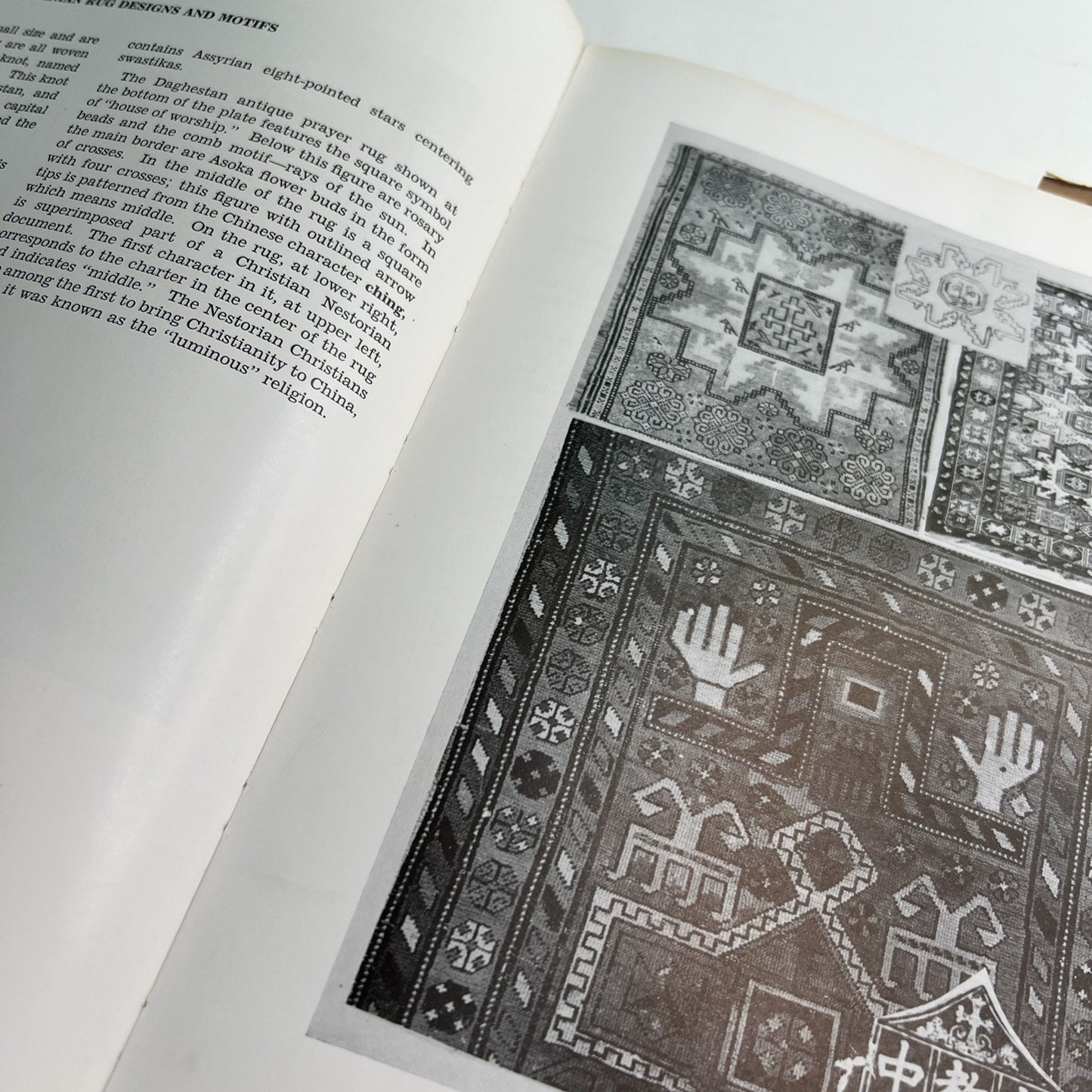 Rugs Of Armenia Their History and Art by H. M. Raphaelian 1st ed. 1960 HC DJ