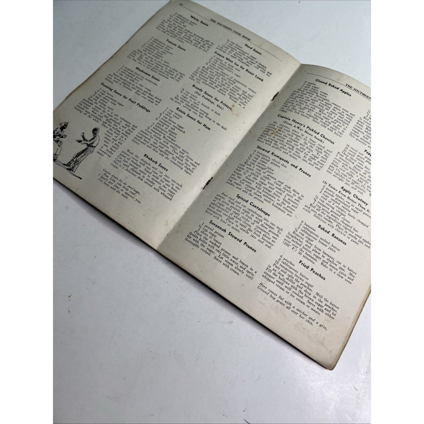 1935 Southern Cook Book 322 Old Dixie Recipes 48 Pages Original PB Illustrated
