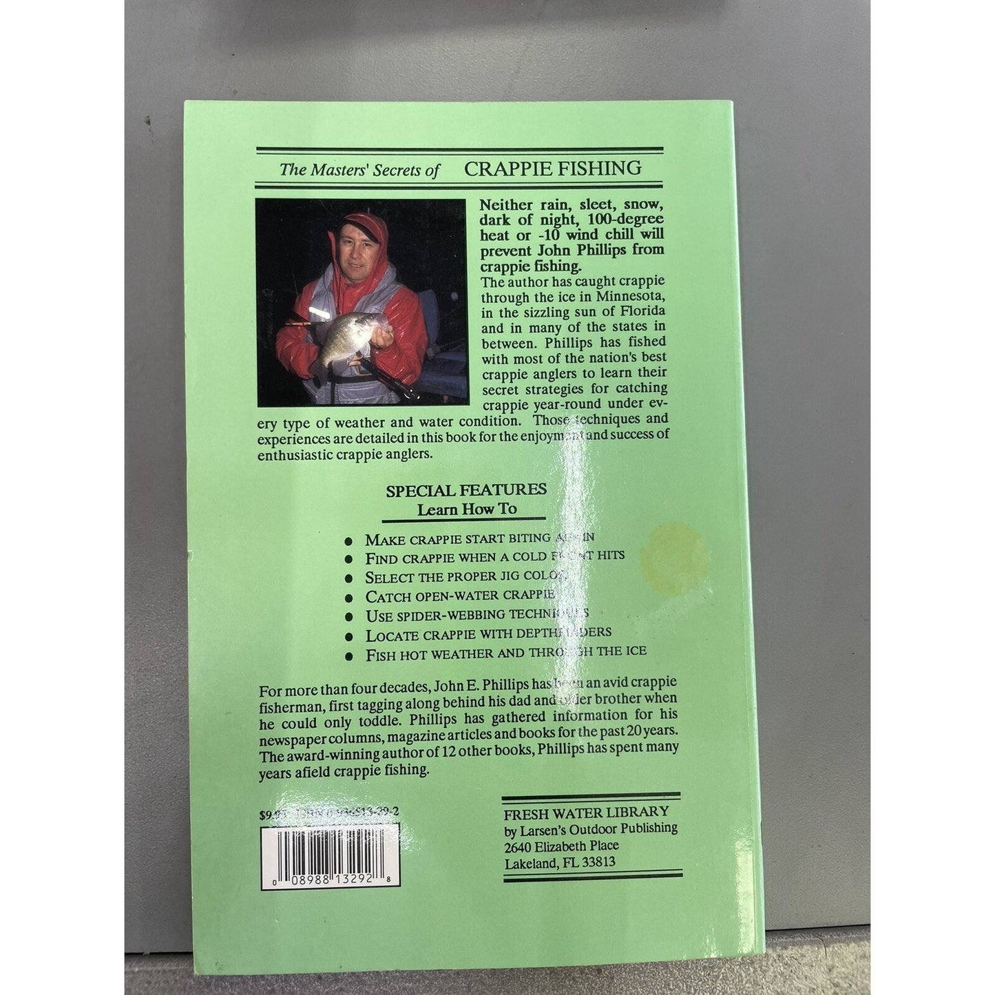 Masters' Secrets of Crappie Fishing by John E. Phillips 1992