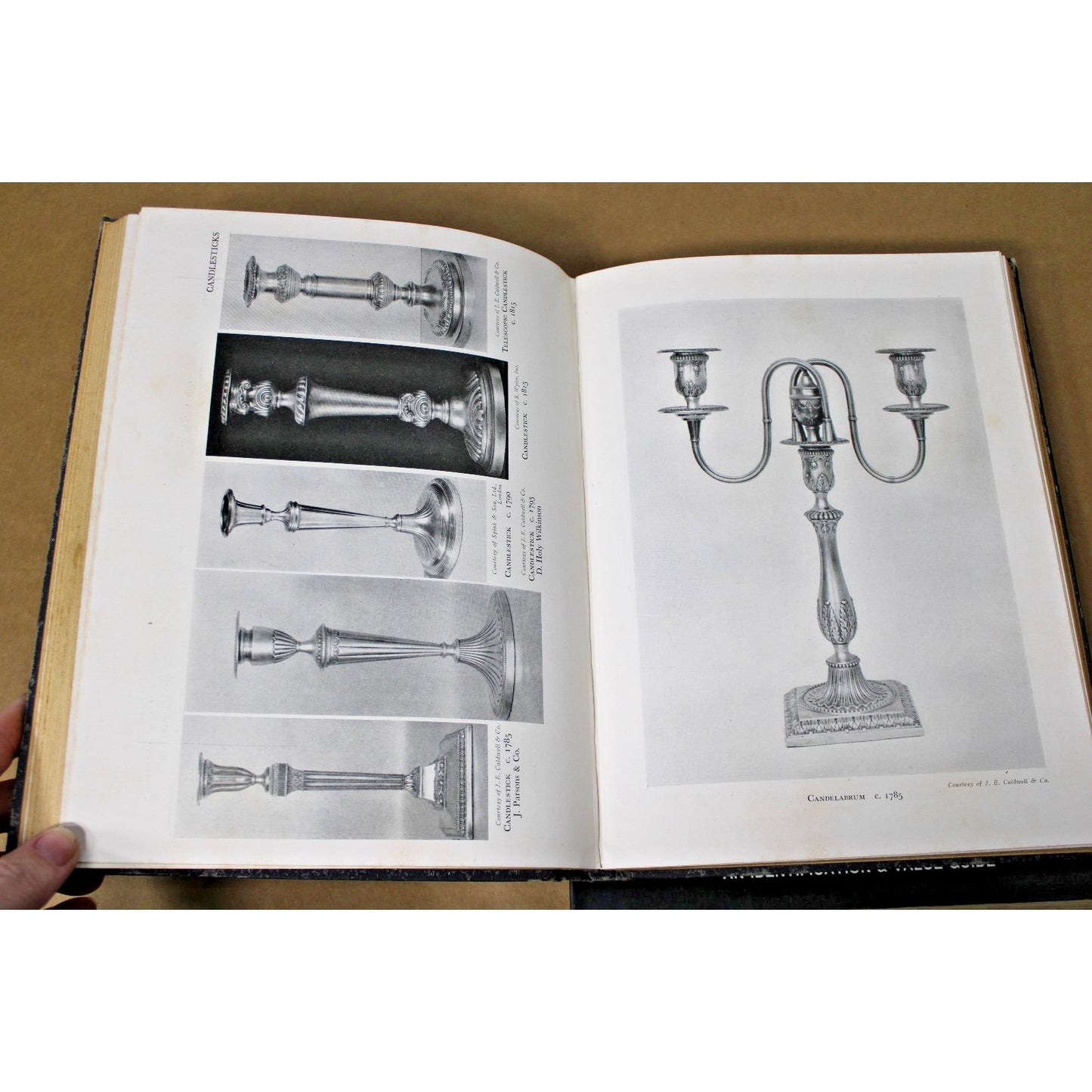 Lot of 2 Antique Silver Vintage Identification Guides/ Books Sheffield, Hagan