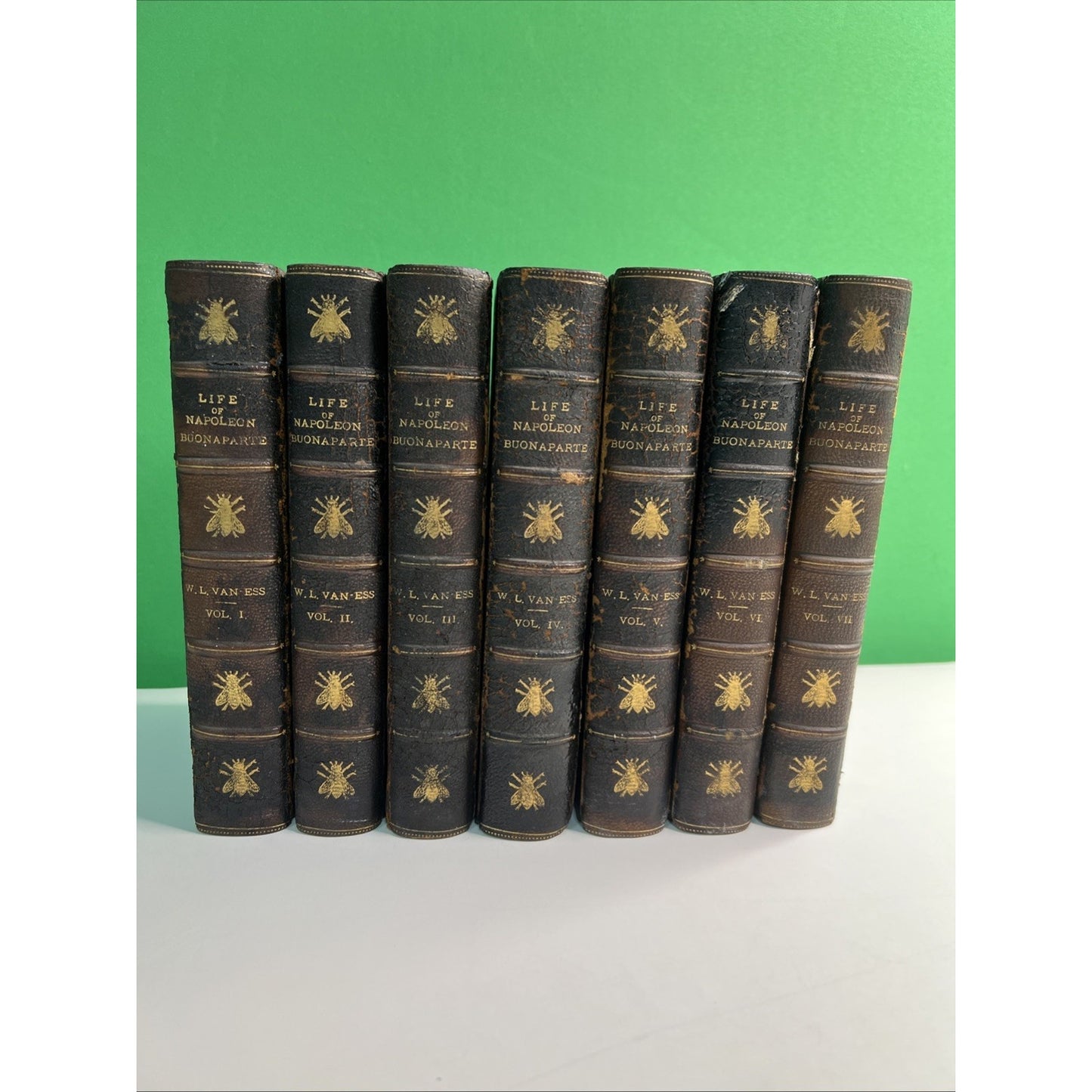1809 Life Of Napoleon Bonaparte By Willem Lodewyk Van-Ess Vols. 1 - 7