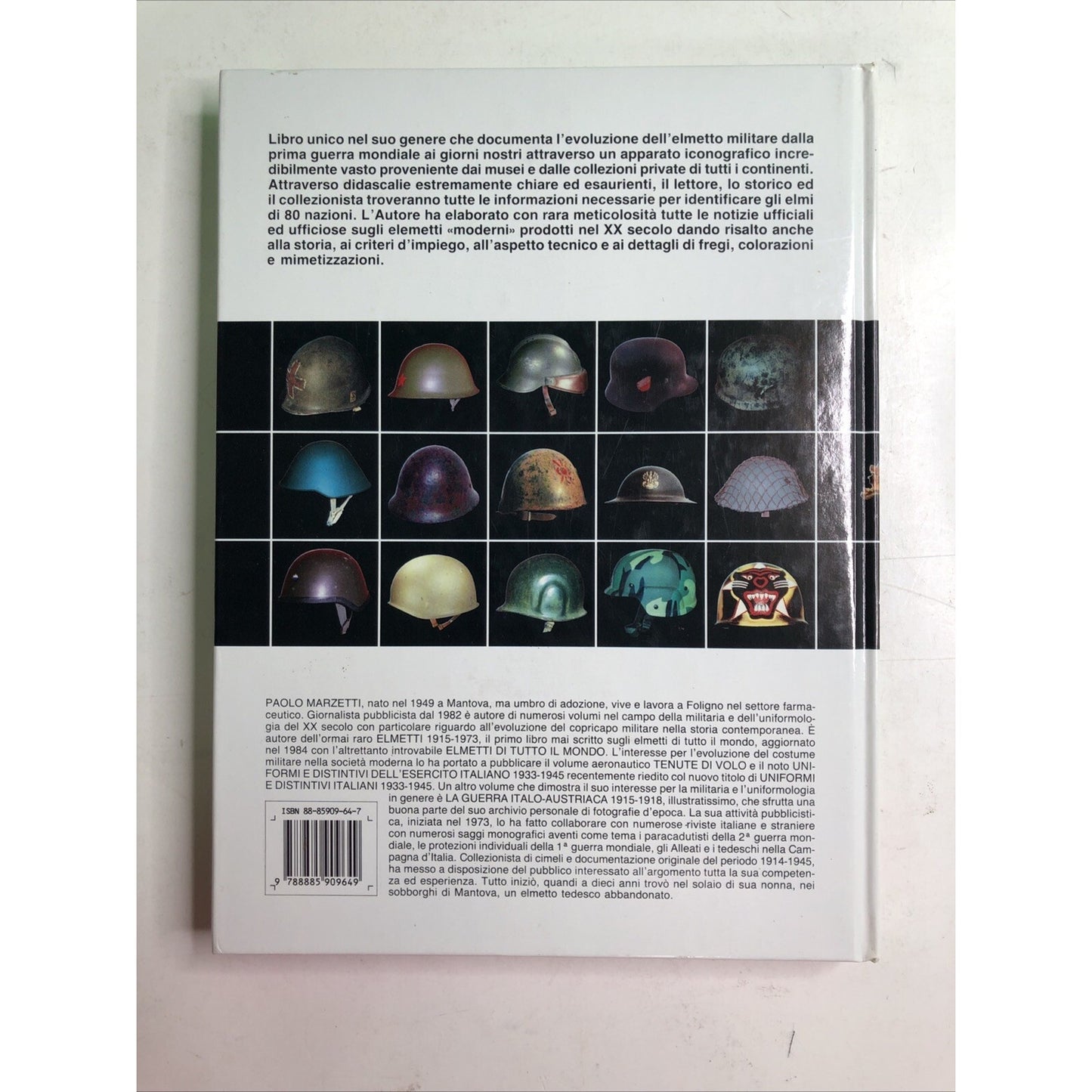 Combat Helmets Of The World Paolo Marzetti Italian English HC 1996 3rd Edition
