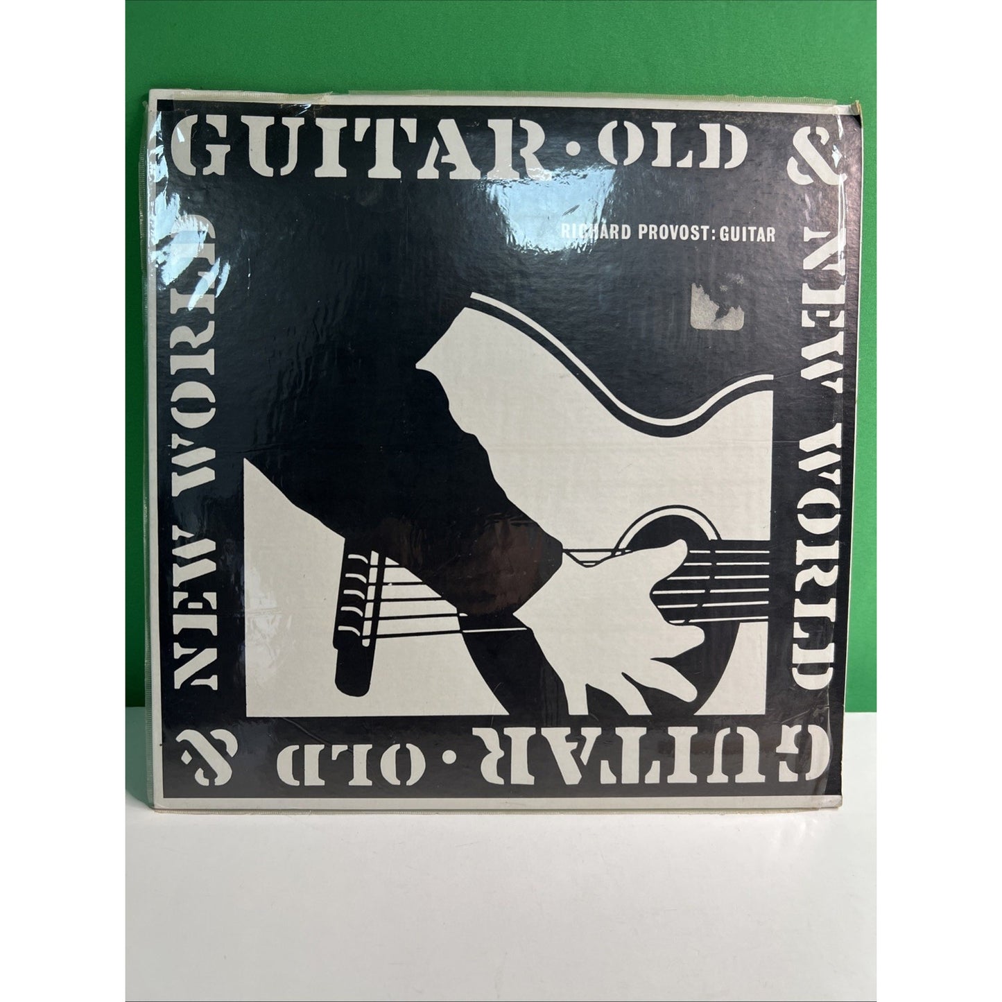 RICHARD PROVOST : GUITAR : OLD & NEW WORLD, 1968, Vinyl Record LP