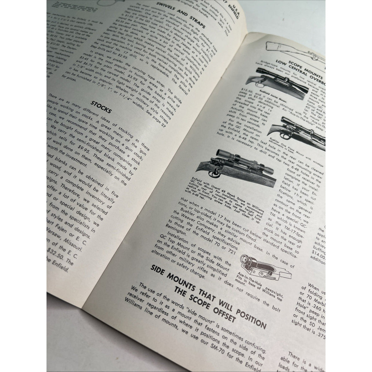 Vtg 1959 How To Convert Military Rifles Williams Gun Sight Co Magazine Catalog