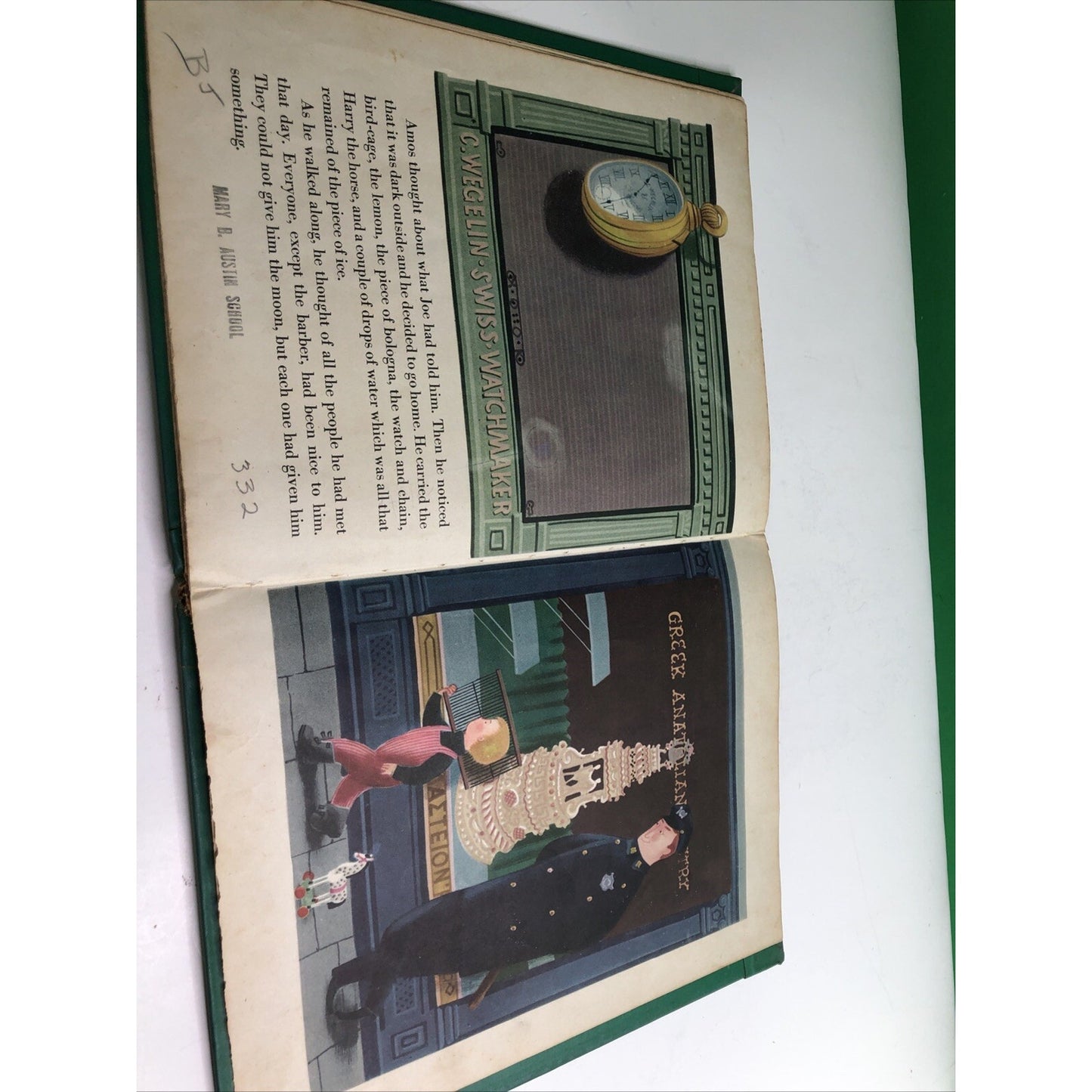 Amos and the Moon by Jan B. Balet 1st Ed. 1948 Oxford University Press ExLibrary