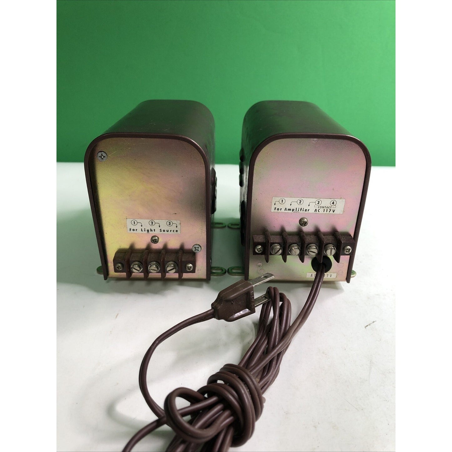 (2) Vintage MONARCH PHOTOELECTRIC CONTROL RELAY SYSTEM Untested Rare