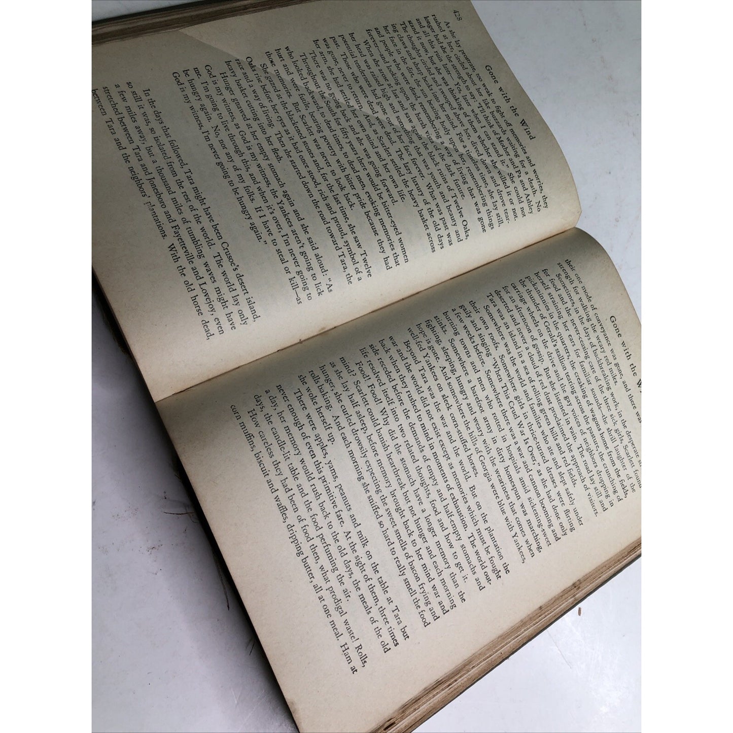 1938 CIVIL WAR NOVEL GONE WITH THE WIND HARDCOVER BOOK BY MARGARET MITCHELL
