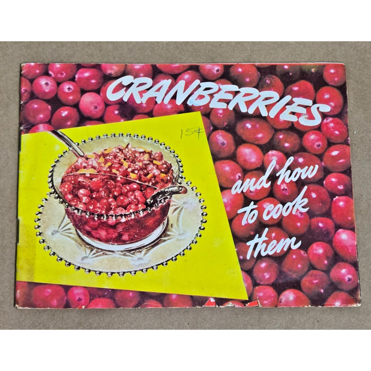 Rare Vintage Eatmor Cranberries Recipe Booklet - Mid-Century Ephemera
