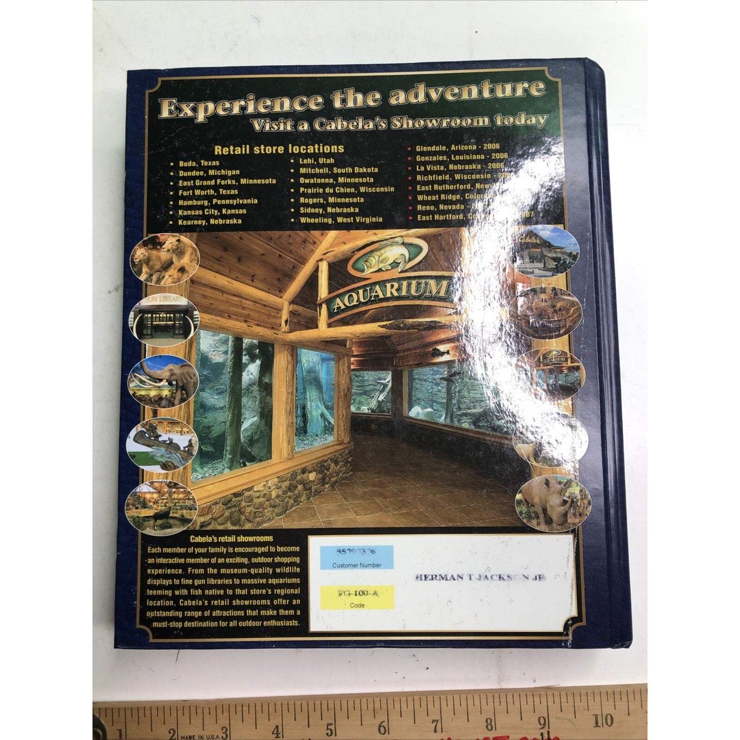Cabela’s Outfitter Catalog 2006 Special Limited Edition Hardback Hunting Fishing