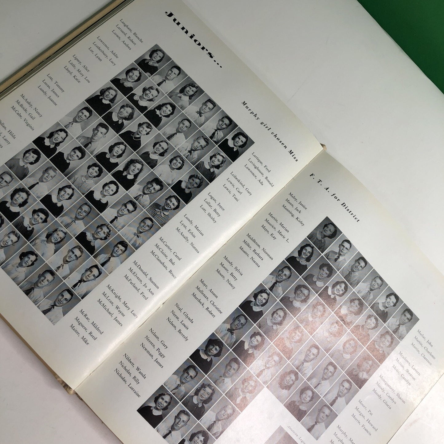 1956 Mohian Murphy High School Yearbook Mobile Alabama AL