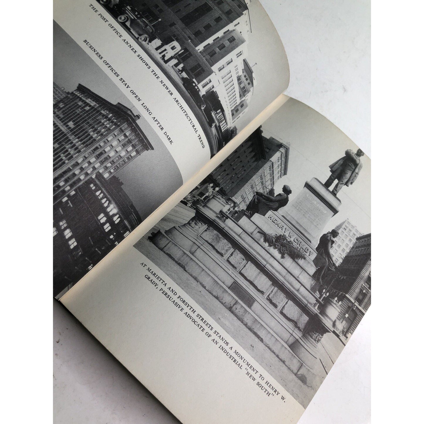 Atlanta A City of the Modern South 1st Edition 1942 Work Projects GA Georgia Ill