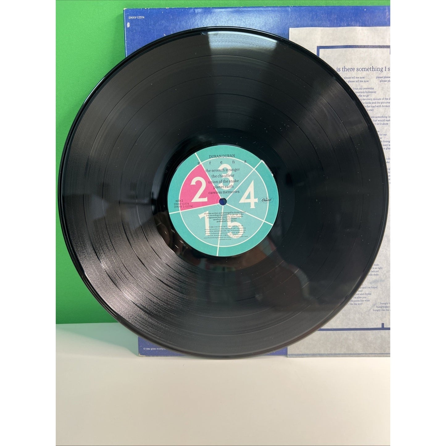 Duran Duran Arena Recorded Around the World 1984 Vinyl LP Record Gatefold