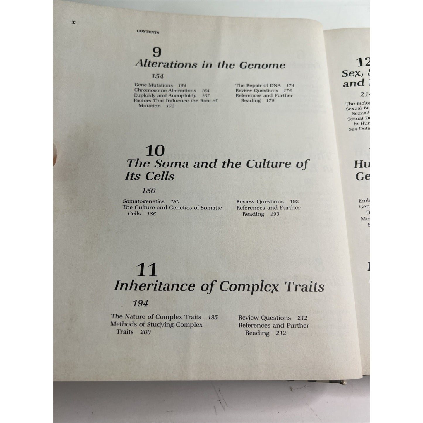 Genetics A Human Concern 1985 HC by Sutton & Wagner Textbook Illustrated