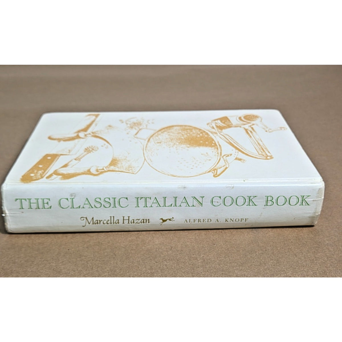 Marcella Hazan The Classic Italian Cook Book 1980 Vintage Knopf Hardcover