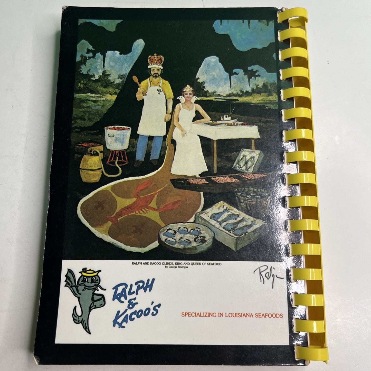 Ralph & Kacoo A Taste of Louisiana Olinde Restaurant Cookbook 1984 3rd Printing