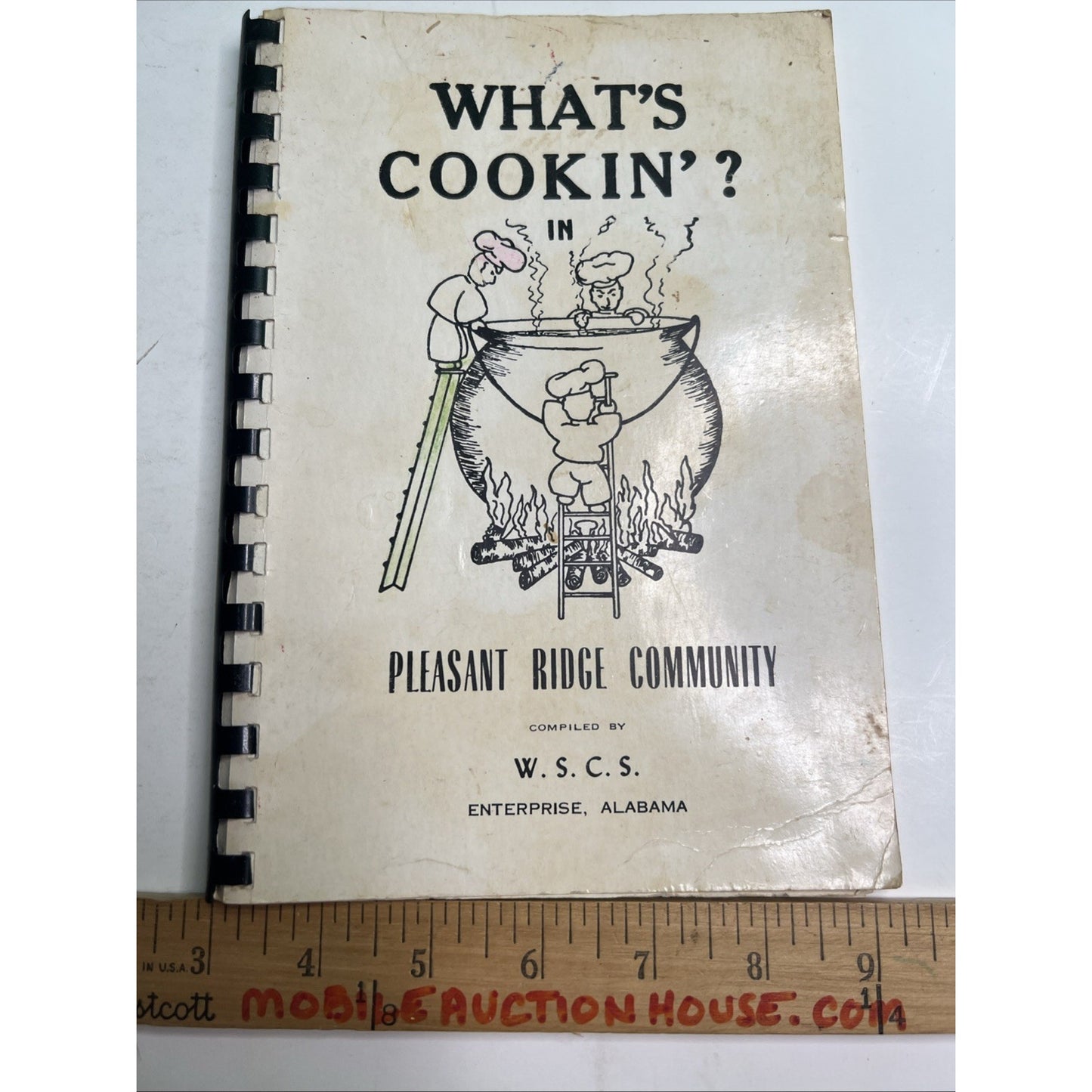 1963 Cookbook What’s Cookin’? In Pleasant Ridge Community Enterprise Alabama
