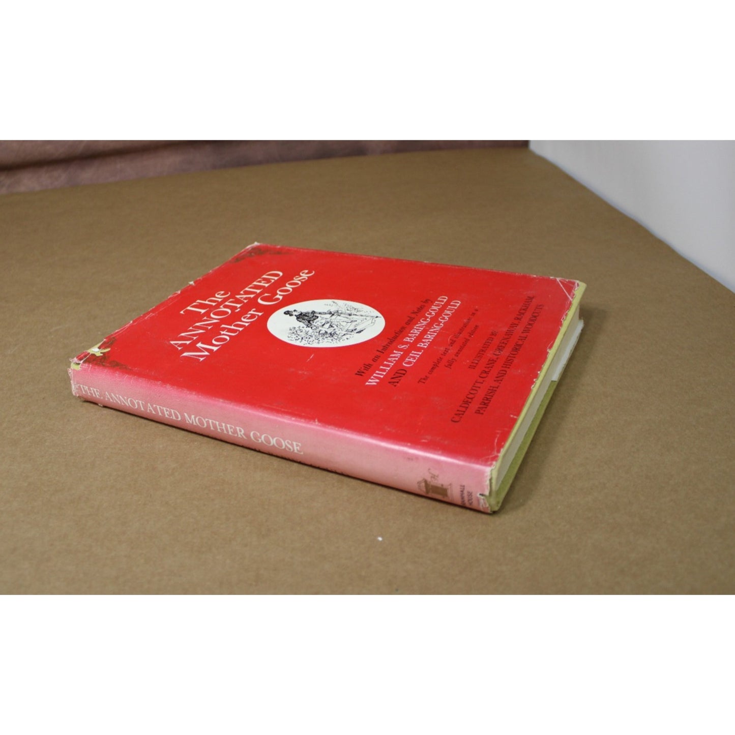 1962 The Annotated Mother Goose, Illustrated Maxfield Parrish, Caldecott