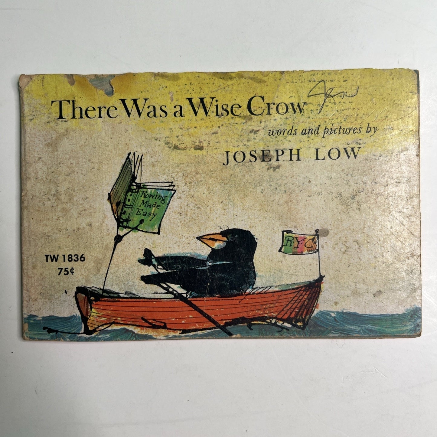 Vintage 1969 There Was A Wise Crow by Joseph Low (First Edition) Children’s PB