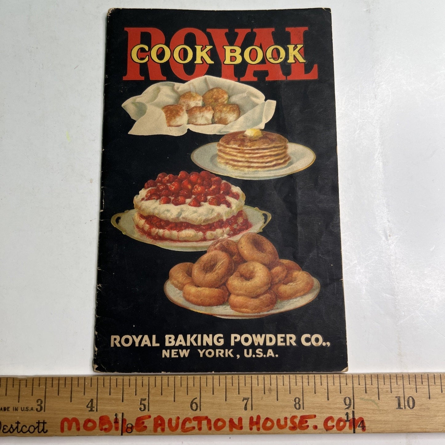 Royal Baking Powder Cookbook Cook Book 1925 New York USA PB Recipes