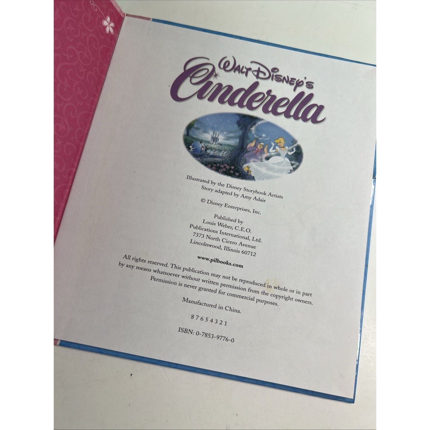 Walt Disney's Cinderella Book