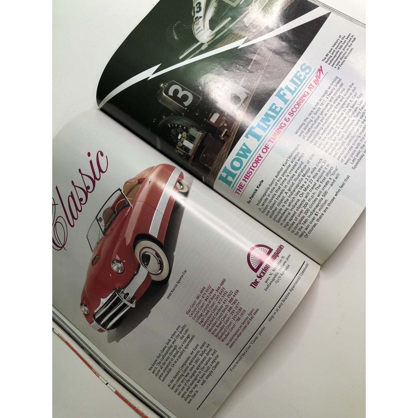 1990 74th Annual Indianapolis 500 Official Program And Tickets