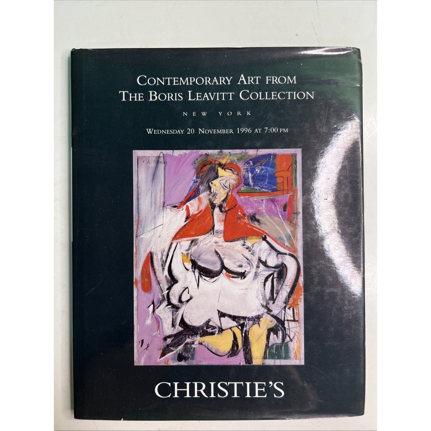 Contemporary Art Boris Leavitt Collection Christie's Auction Catalogue 1996 HCDJ