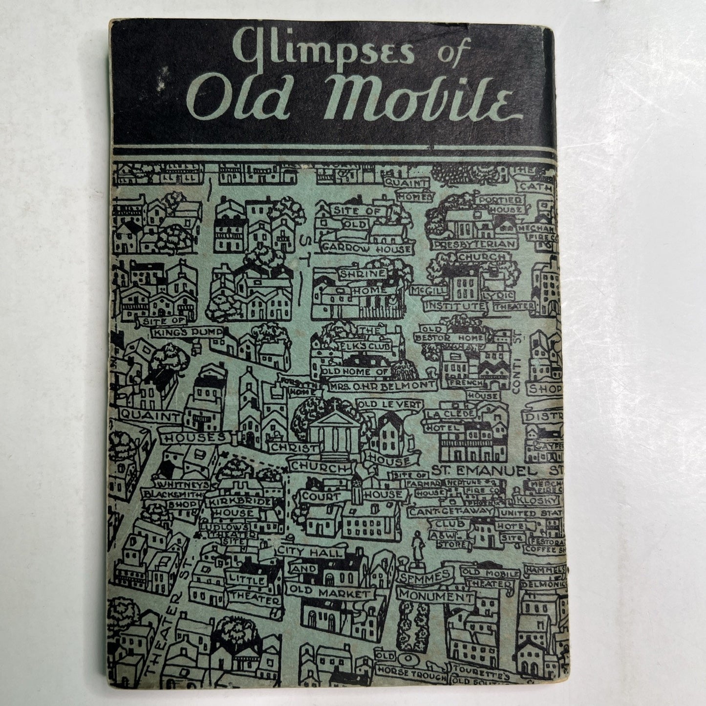 Glimpses of Old Mobile by Marian Acker Macphenson Vintage 1976 Paperback
