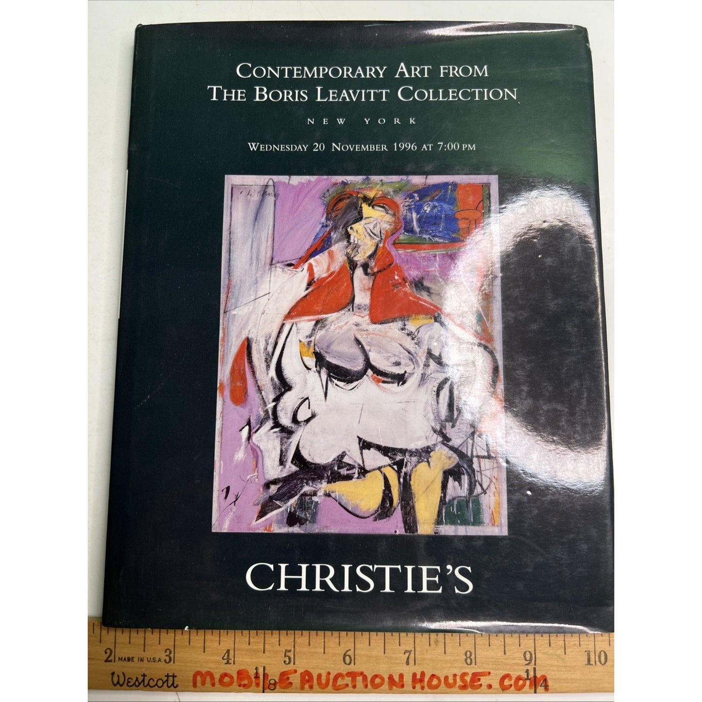 Contemporary Art Boris Leavitt Collection Christie's Auction Catalogue 1996 HCDJ