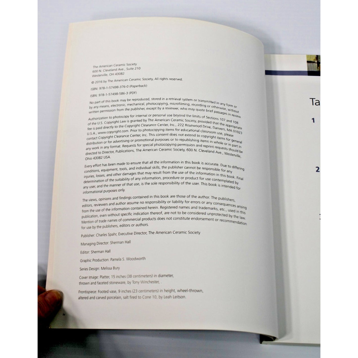 High-Fire Glazes: Ceramic Arts Handbook- Sherman Hall, American Ceramic Society