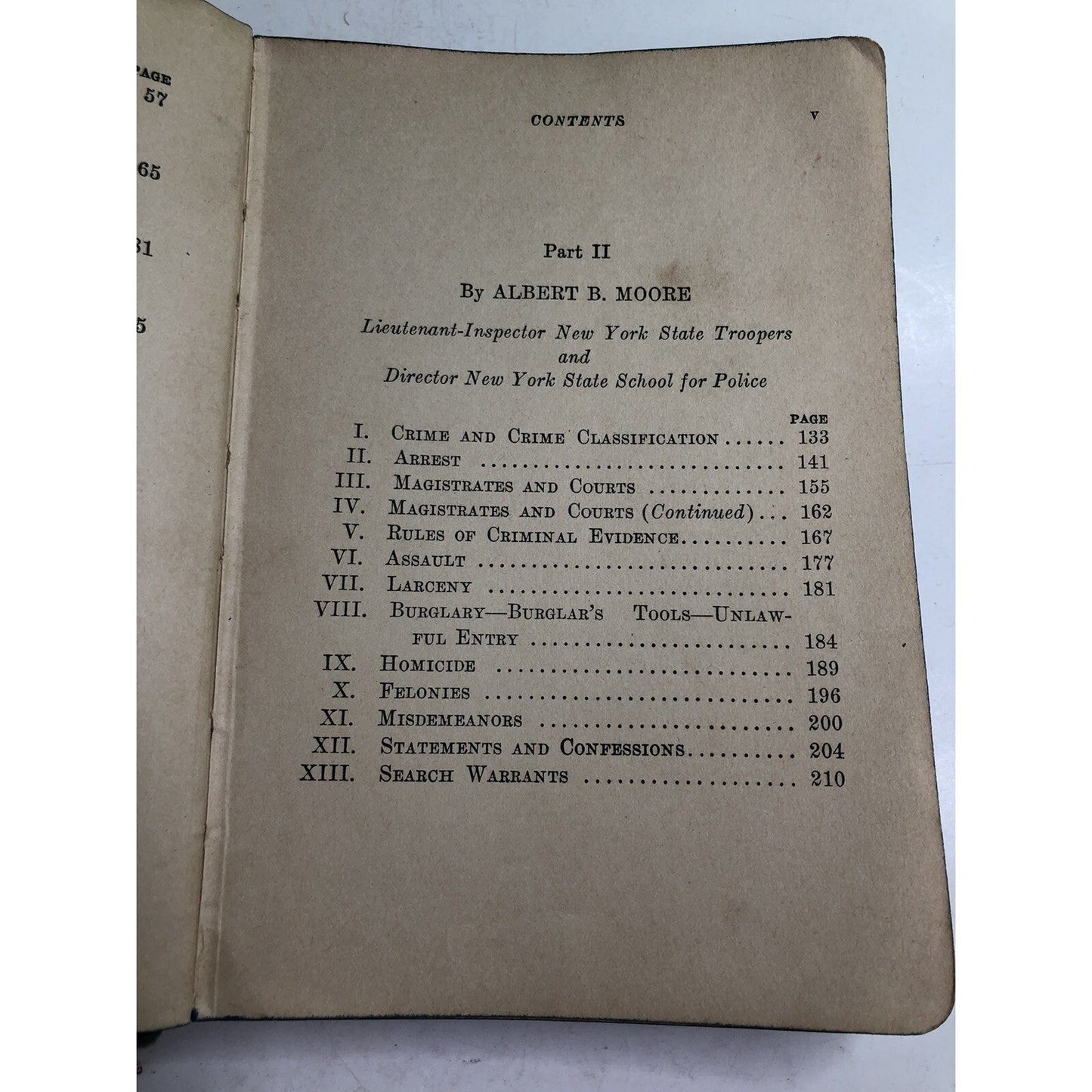 The Policeman’s Art By George F. Chandler 1923 Funk & Wagnalls LEO